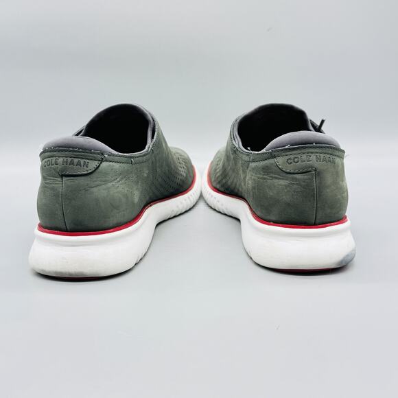 Cole Haan Shoes Mens 11 Green Nubuck Zerogrand Oxford Dress Sneakers Comfort main image 6